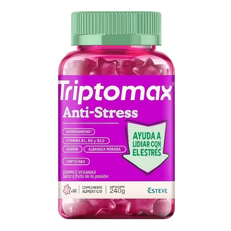 Esteve Triptomax anti-stress gummies 60 unidades | Bonsanté