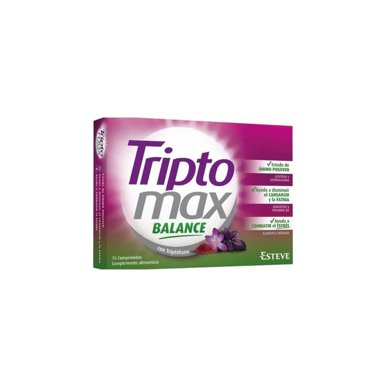 Esteve Triptomax balance 15 comprimidos | Bonsanté
