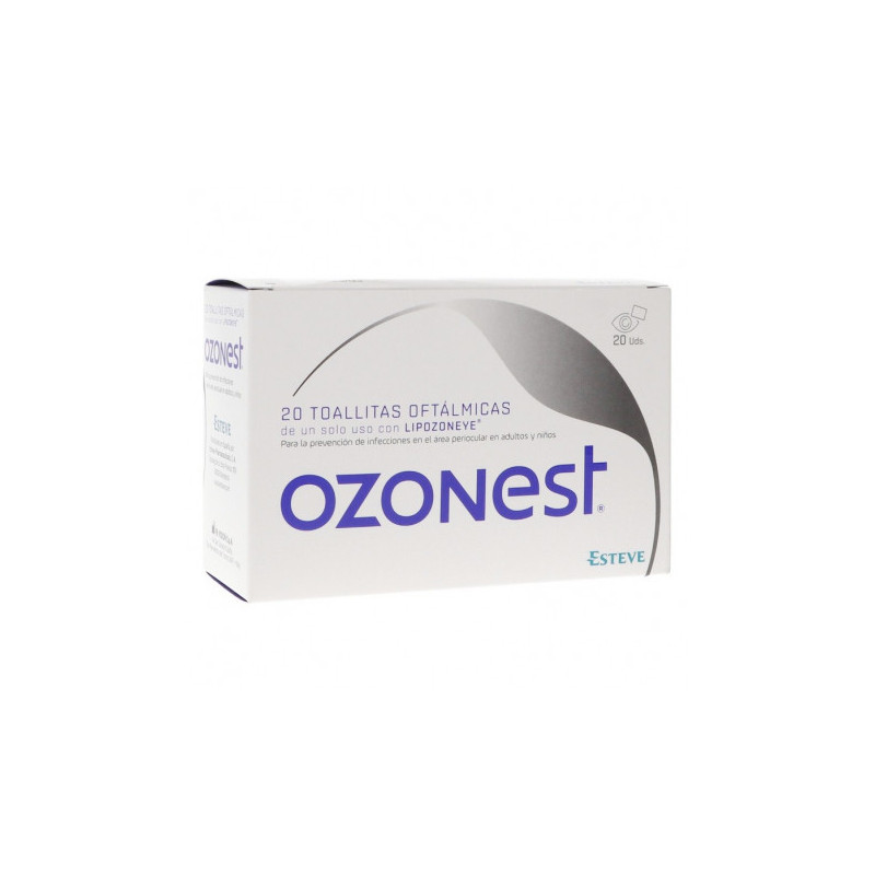 Esteve Ozonest 20 toallitas oftálmicas | Bonsanté