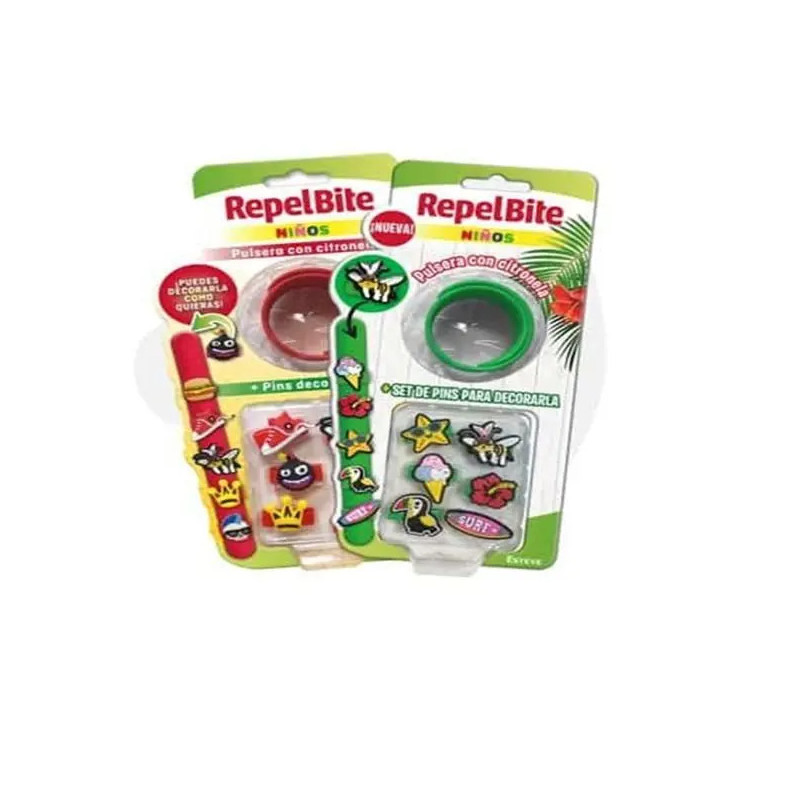 Esteve Repel bite niños pulsera citronela personalizable | Bonsanté