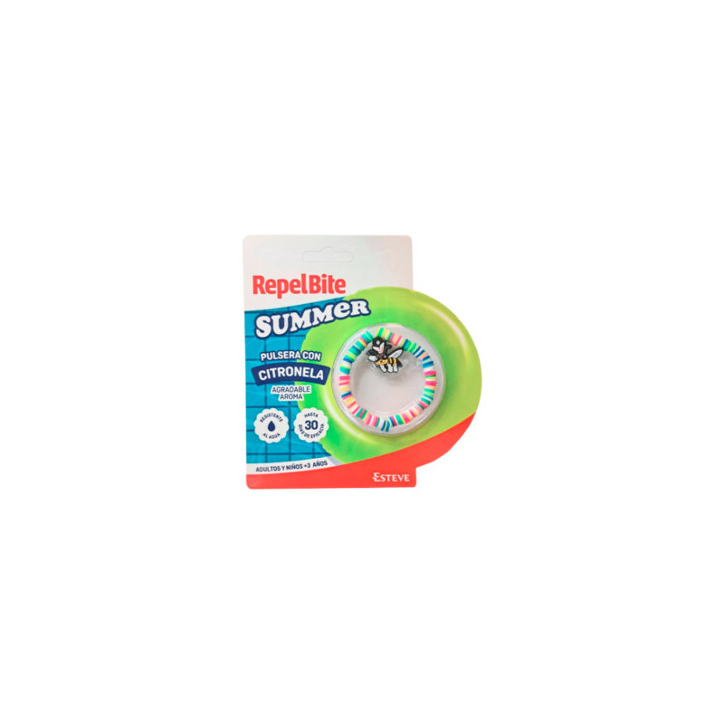 Esteve Repelbite pulsera summer citronela 1 unidad | Bonsanté