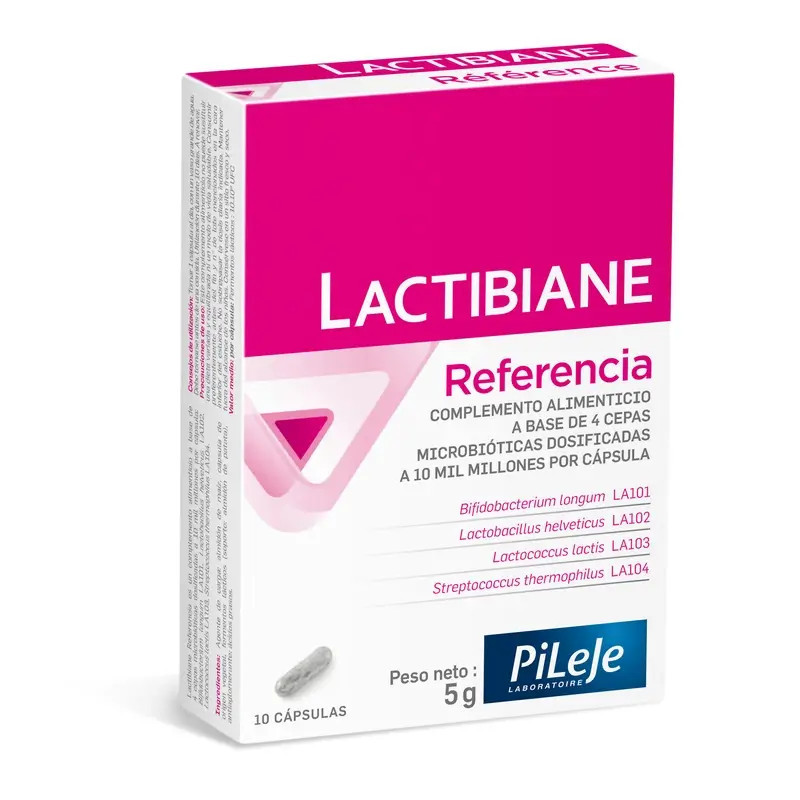 Pileje Lactibiane reference 10 cápsulas | Bonsanté