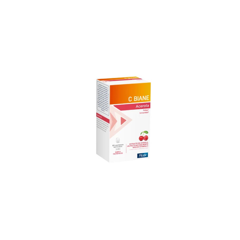 Pileje C Biane acerola 60 comprimidos masticables | Bonsanté