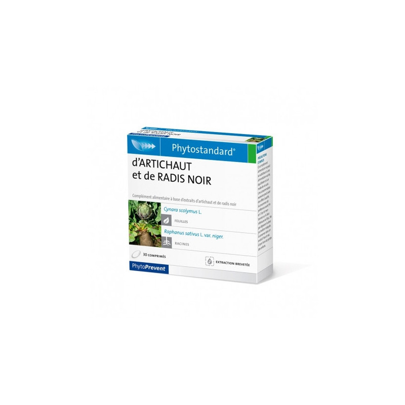 Pileje Phytostandard alcachofa-rábano negro 30 comprimidos | Bonsanté
