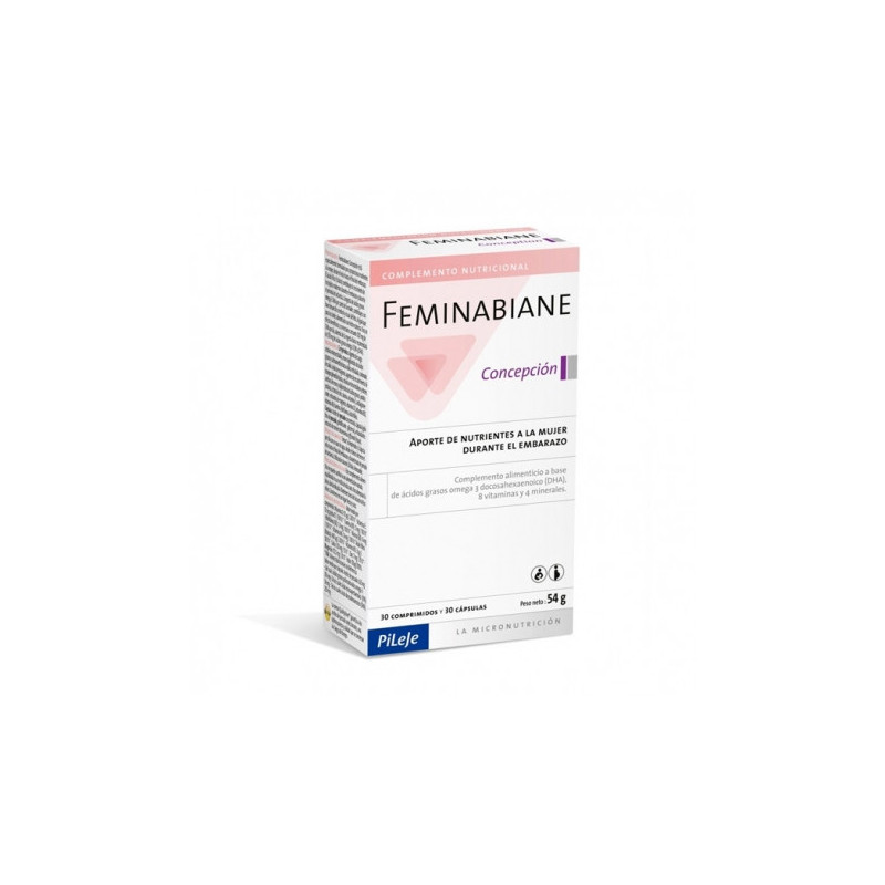 Pileje Feminabiane concepción 30 comprimidos + 30 cápsulas |Bonsanté