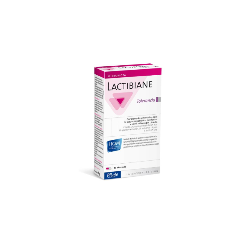 Pileje Lactibiane tolerance 30 cápsulas 2,5 g | Bonsanté