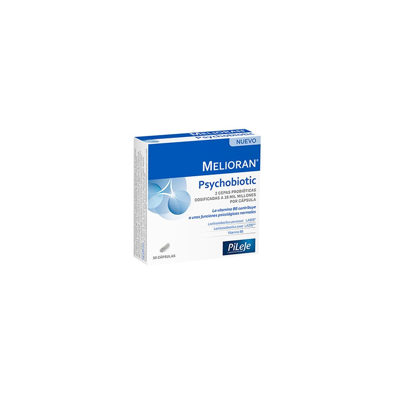 Pileje Melioran psychobiotic 30 cápsulas | Bonsanté