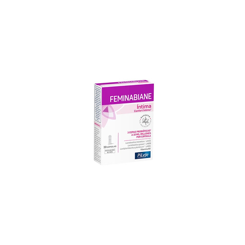Pileje Feminabiane íntima 20 cápsulas | Bonsanté