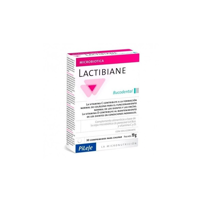 Pileje Lactibiane bucodental 30 comprimidos | Bonsanté