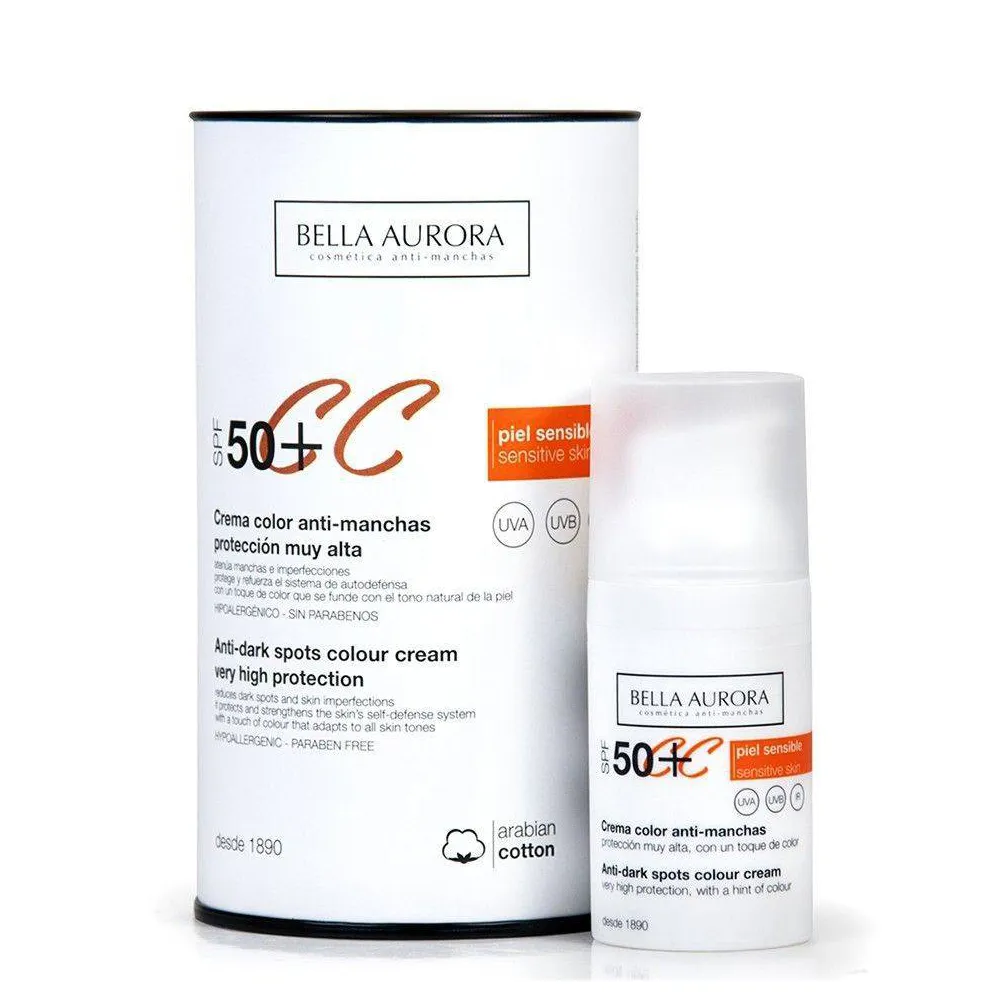 Bella Aurora Crema Solar Con Color Antimanchas Spf50 + 30 Ml | Bonsanté