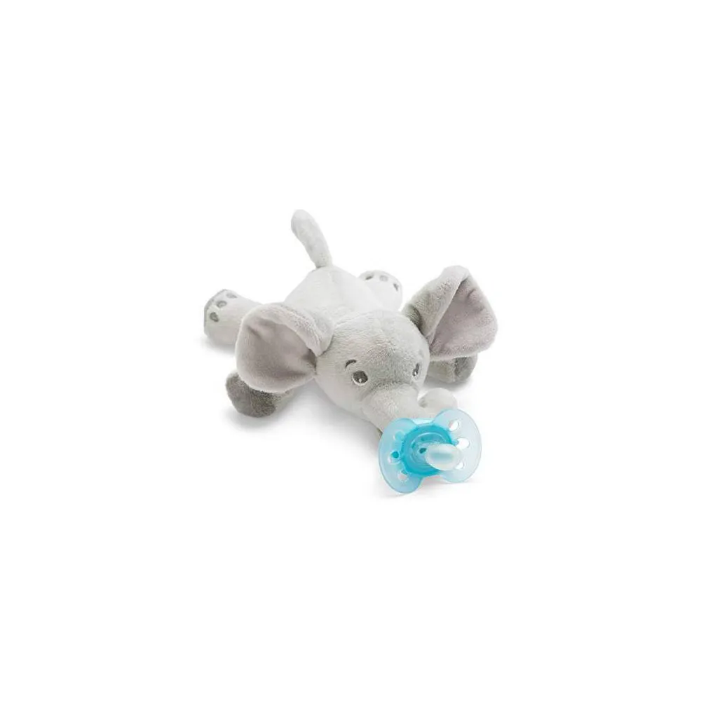 Philips Avent Chupete Con Peluche Ultra Soft Elefante | Bonsanté