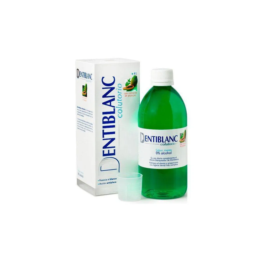 Dentiblanc Colutorio Con Extracto De Papaya 500 Ml | Bonsanté