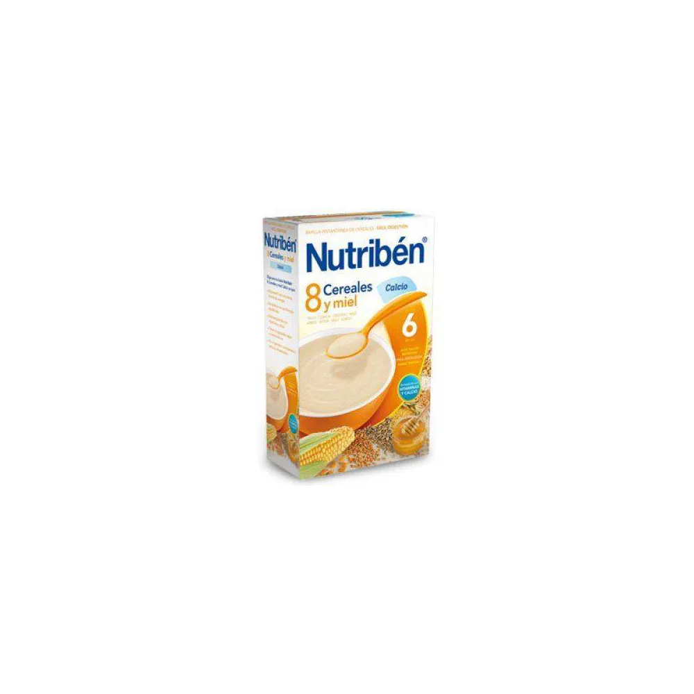 Nutriben 8 Cereales Y Miel Con Calcio 600 gr | Bonsanté