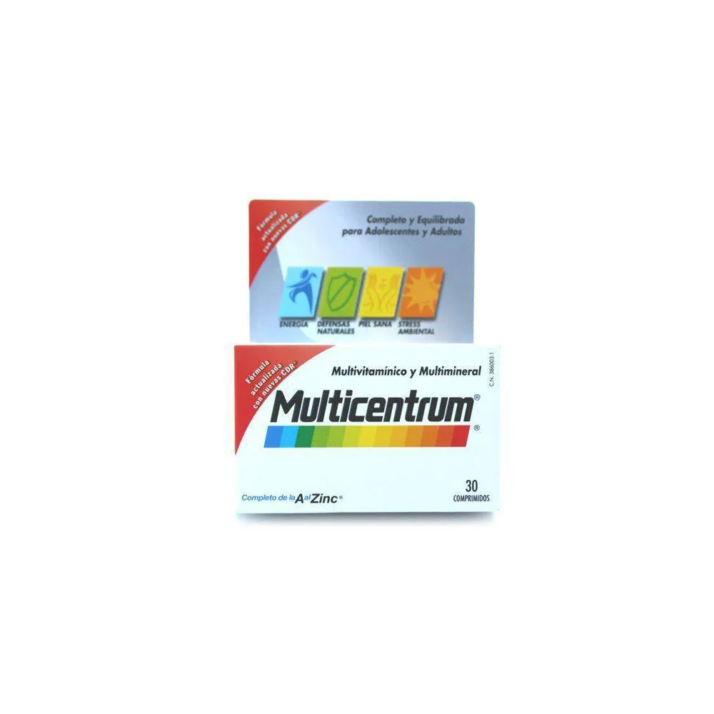 Multicentrum 30 Comprimidos | Bonsanté