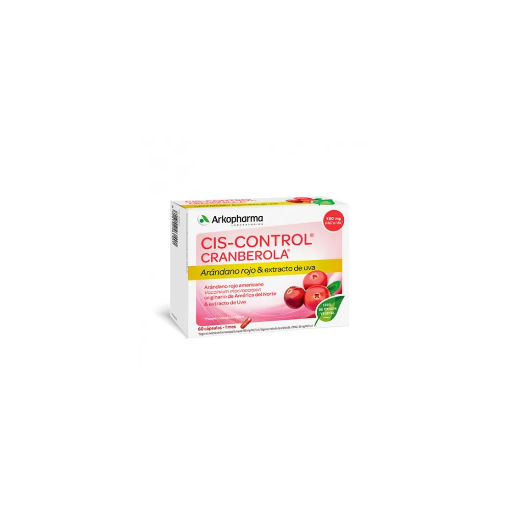 Arkopharma Cis-Control Cranberola 60 Capsulas | Bonsanté