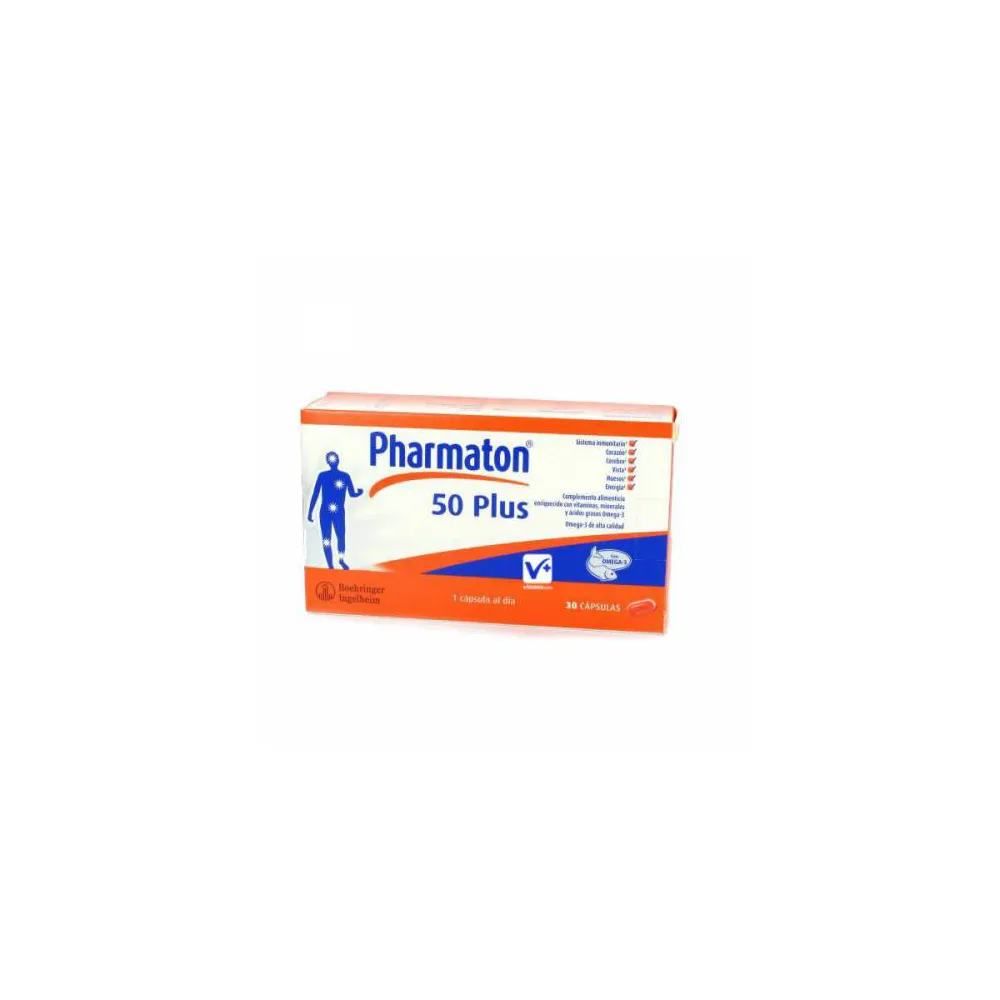 Pharmaton 50 Plus 30 Capsulas | Bonsanté