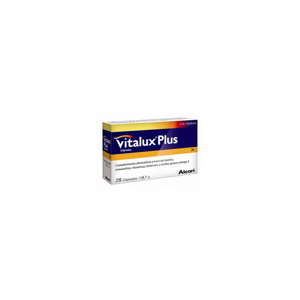 Vitalux Plus 28 Capsulas | Bonsanté