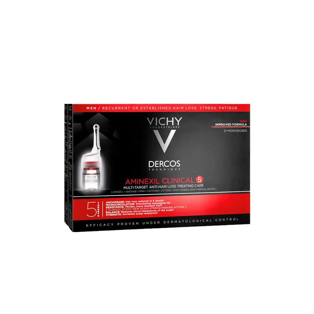 Vichy Dercos Hombre Aminexil Clinical 5 21 Monodosis | Bonsanté
