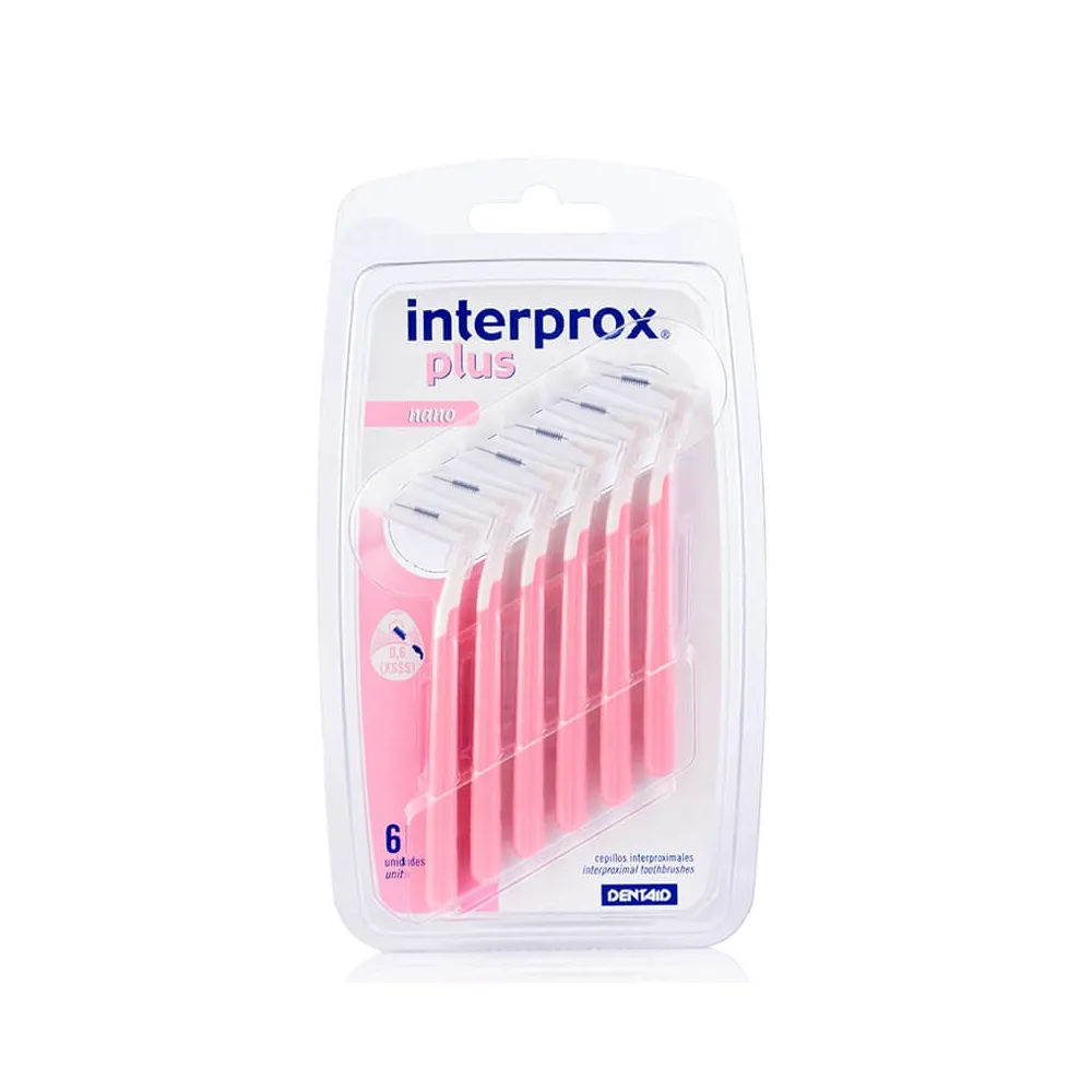 Cepillo Interprox Plus 2G Nano Blister 6 Unidades | Bonsanté
