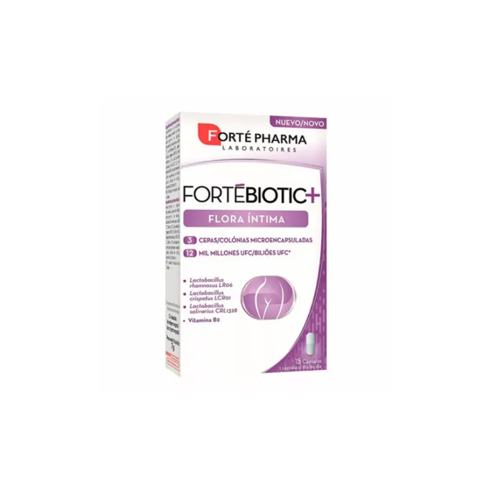 Forte Pharma Fortebiotic+ Flora Intima 15 Capsulas | Bonsanté