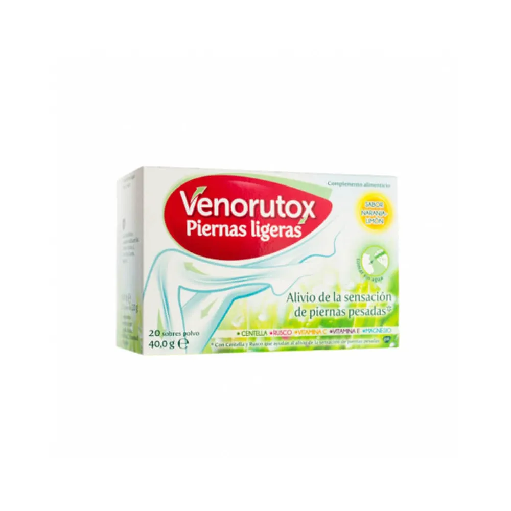 Venorutox Piernas Ligeras 20 Sobres | Bonsanté