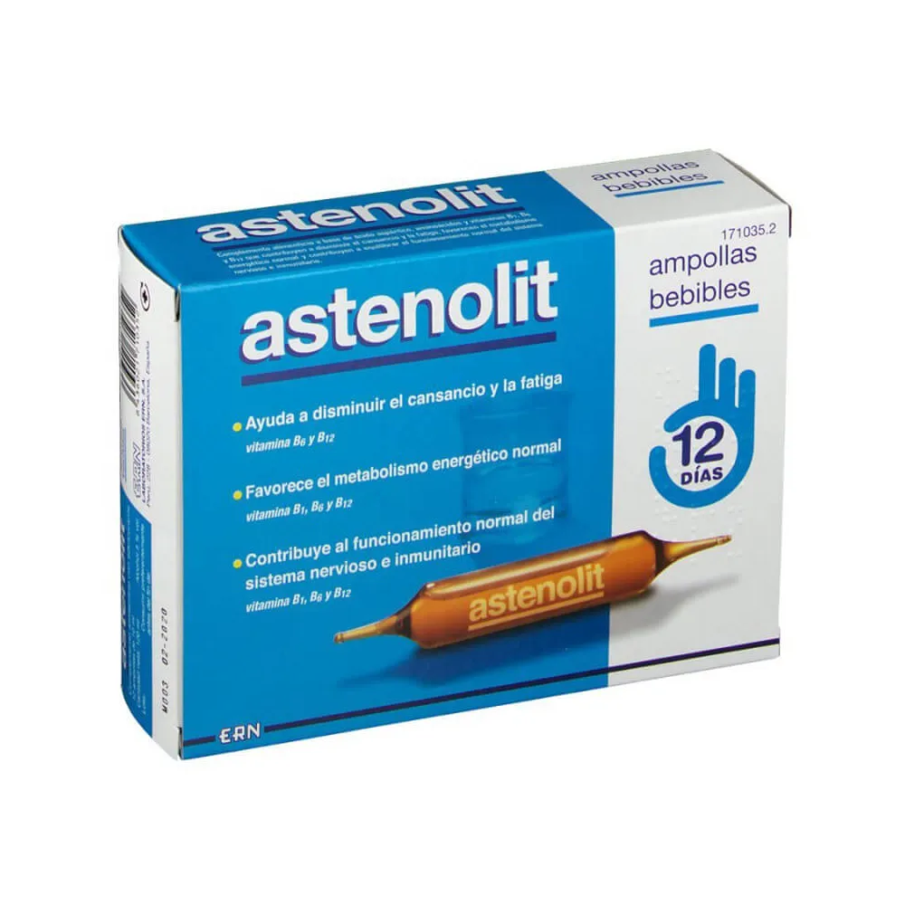 Astenolit 12 Ampollas Bebibles | Bonsanté