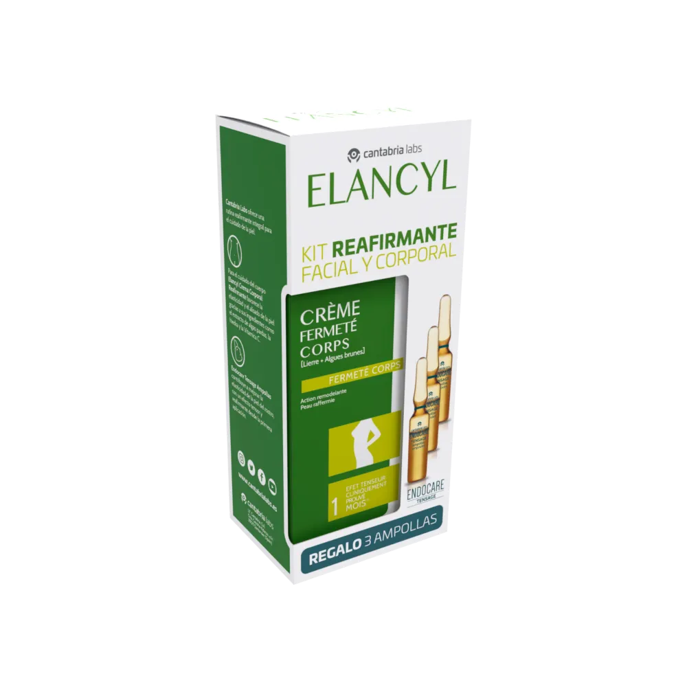 Elancyl Pack Crema Reafirmante Corporal 200 Ml + Ampollas Endocare Tensage | Bonsanté