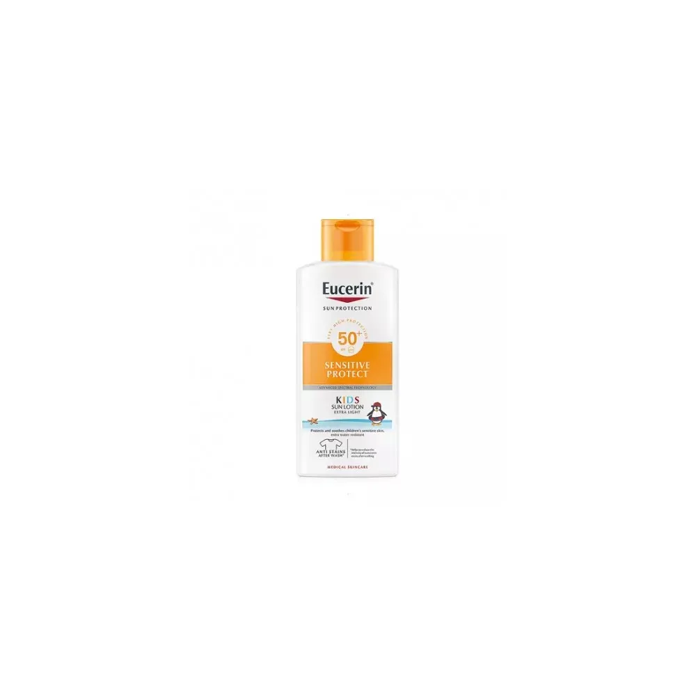 Eucerin Sensitive Protect Sun Kids Lotion SPF50 400 Ml | Bonsanté