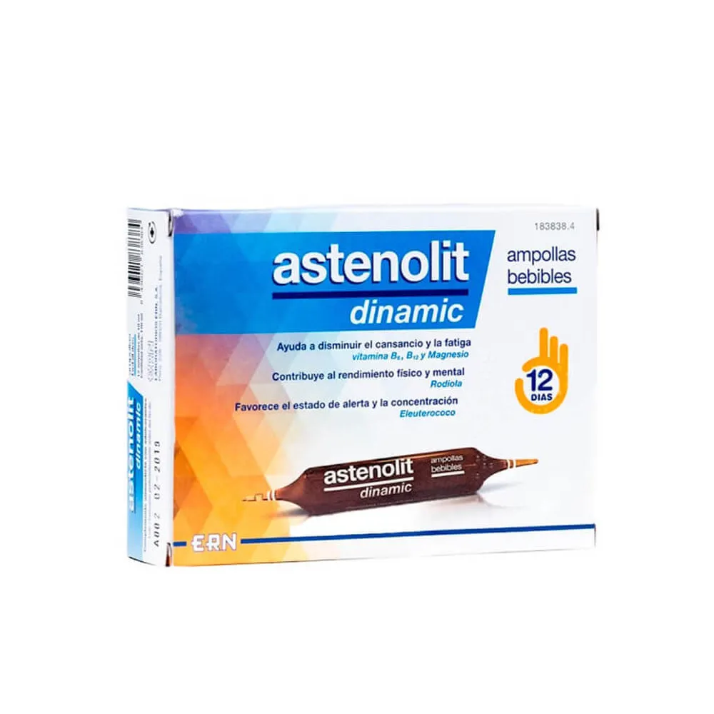 Astenolit Dinamic 12 Ampollas | Bonsanté