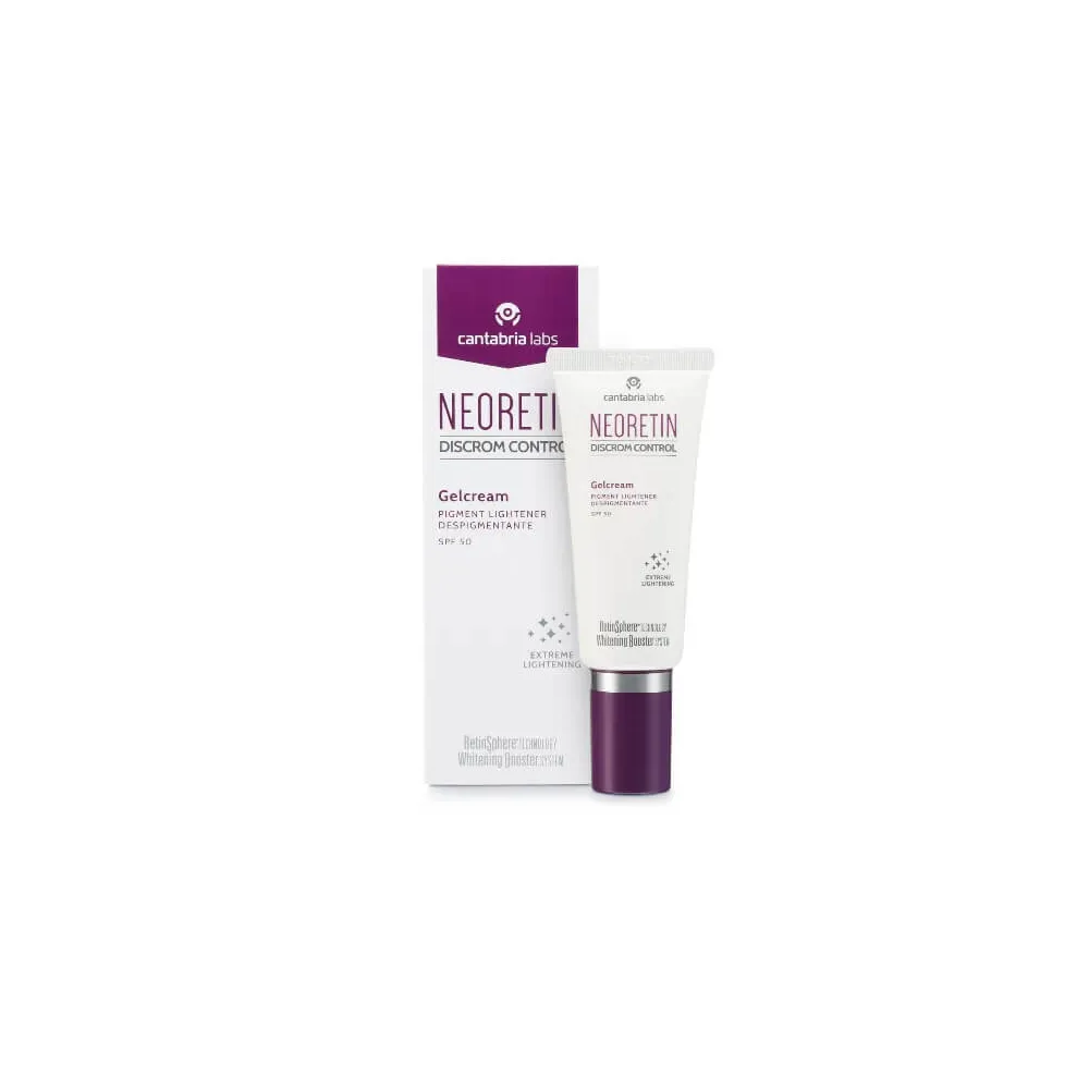 Neoretin Discrom Control Gel-cream despigmentante SPF50 | Bonsanté