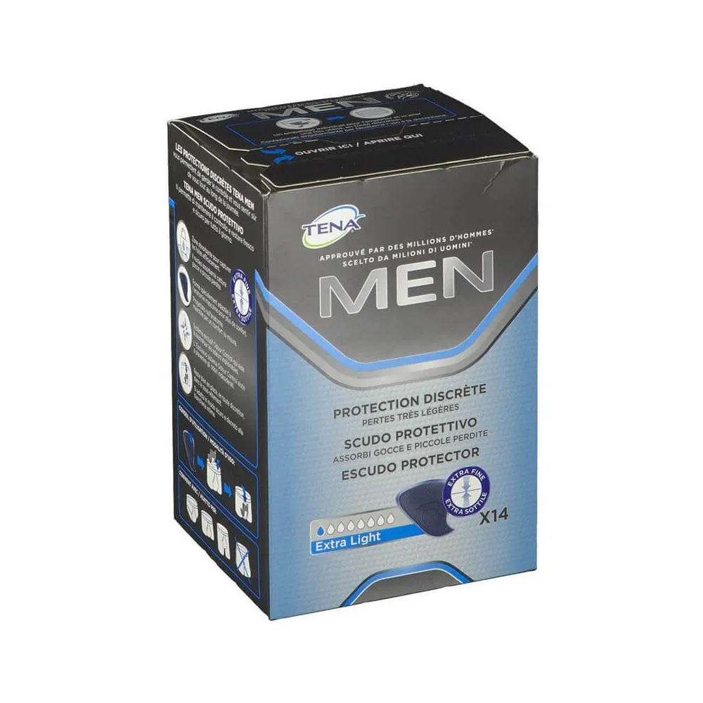 Tena Men Escudo Protector Extra Light 14 uds | Bonsanté