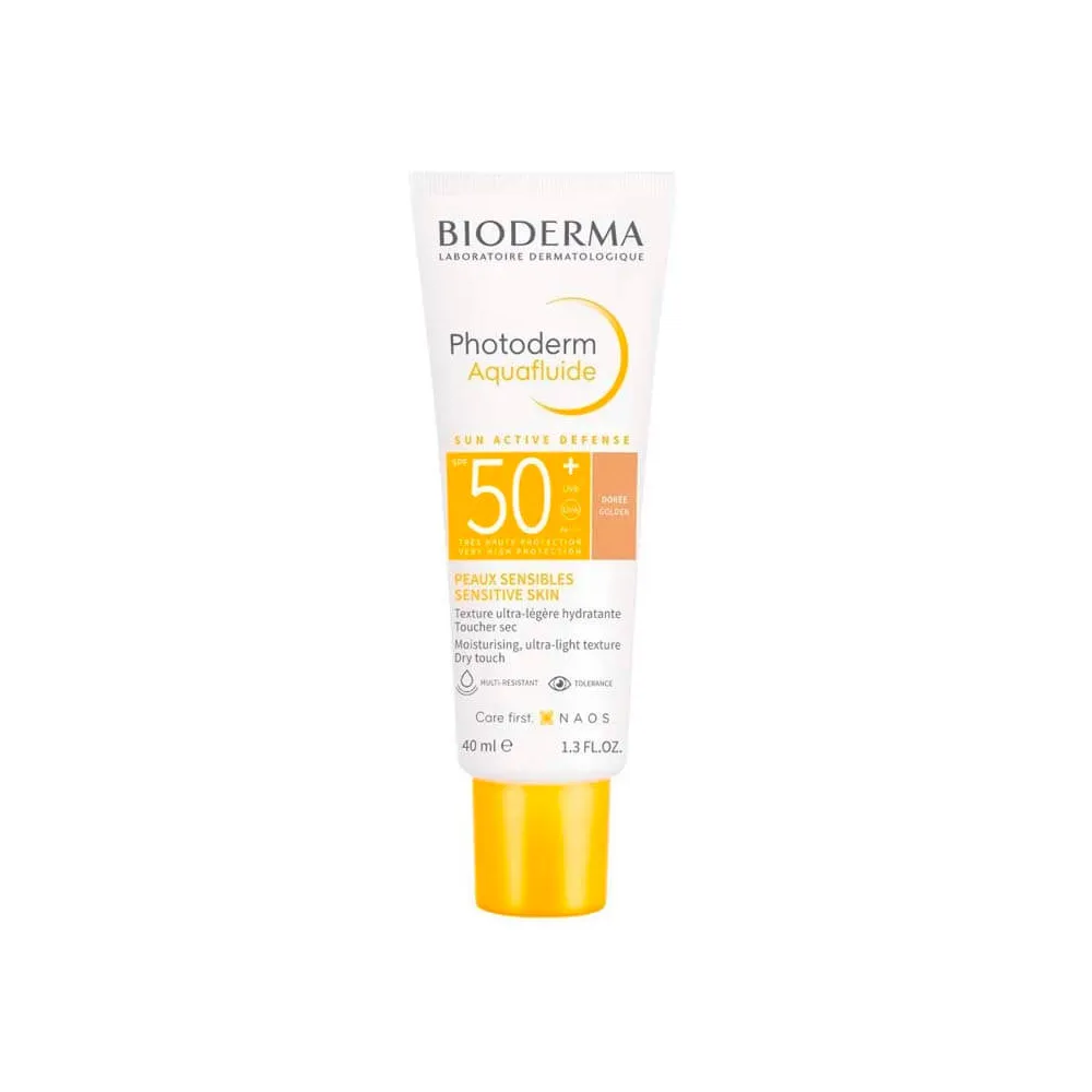Bioderma Photoderm Aquafluide SPF50+ Color Dorado 40 ml | Bonsanté