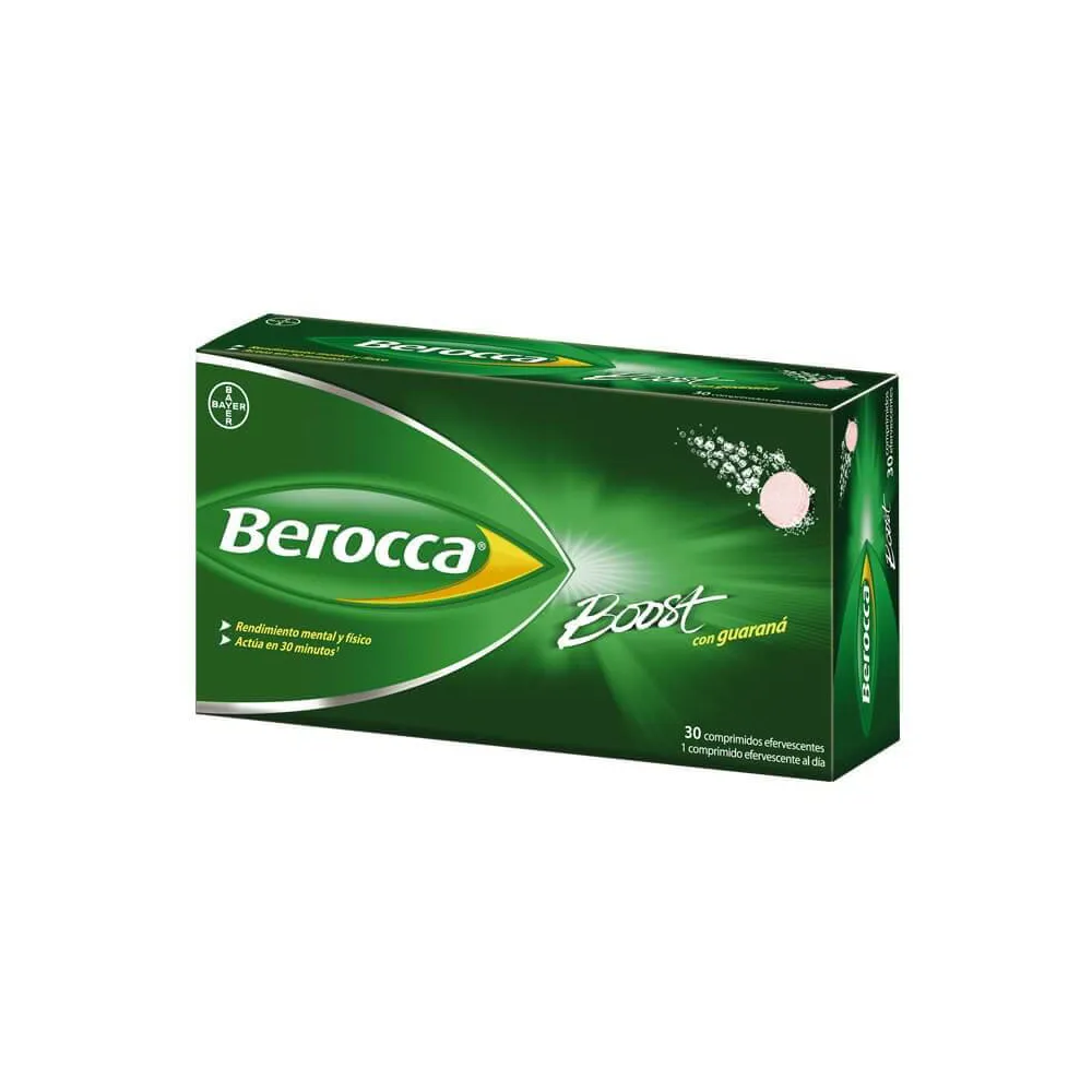 Berocca Boost 30 comprimidos efervescentes | Bonsanté