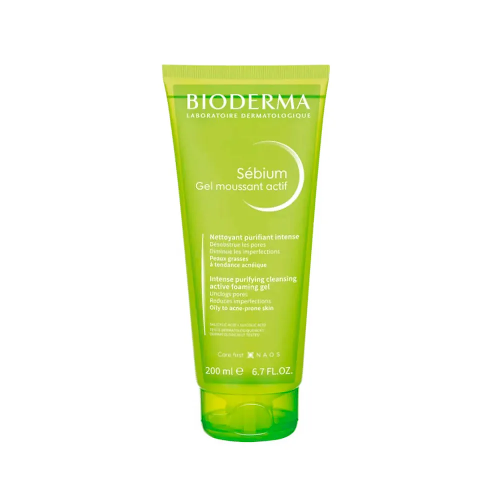 Bioderma Sebium Gel Moussant Actif 200 ml | Bonsanté