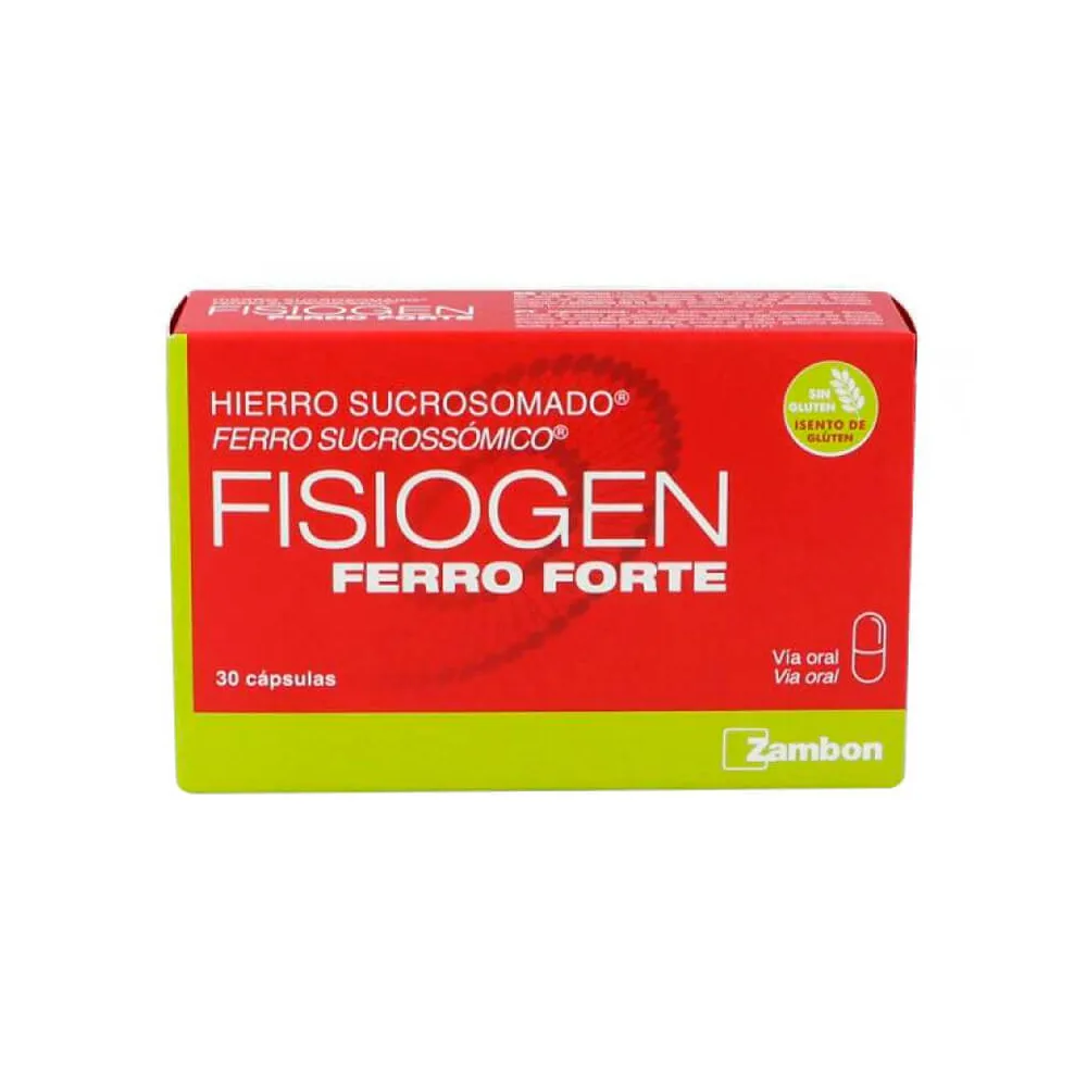 Fisiogen Ferro Forte 30 Capsulas | Bonsanté