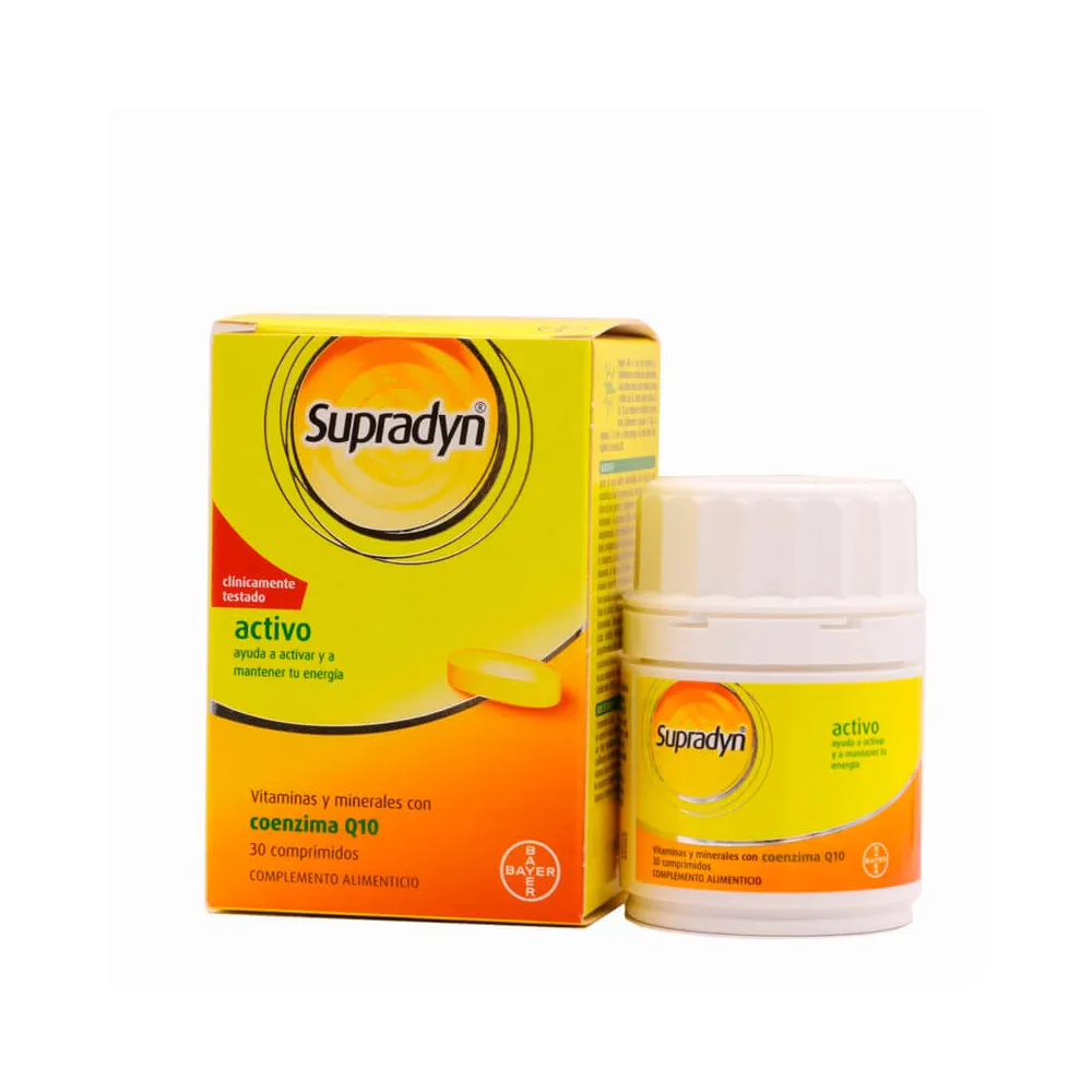 Supradyn Activo 30 Comprimidos | Bonsanté
