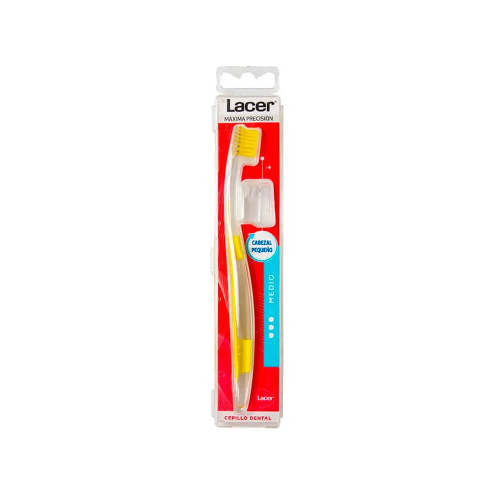 Lacer cepillo dientes medio cabezal pequeño | Bonsanté
