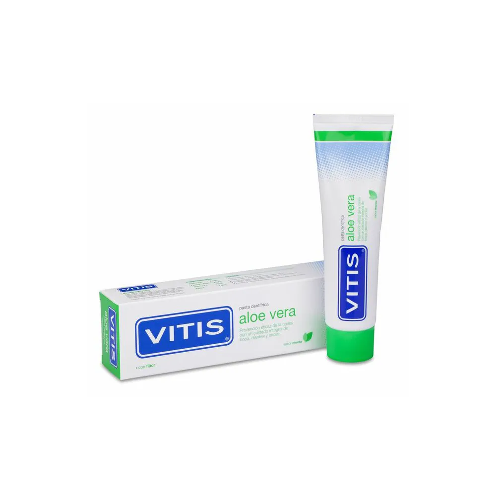 Vitis Pasta Aloe Vera Sabor Menta 100 Ml | Bonsanté