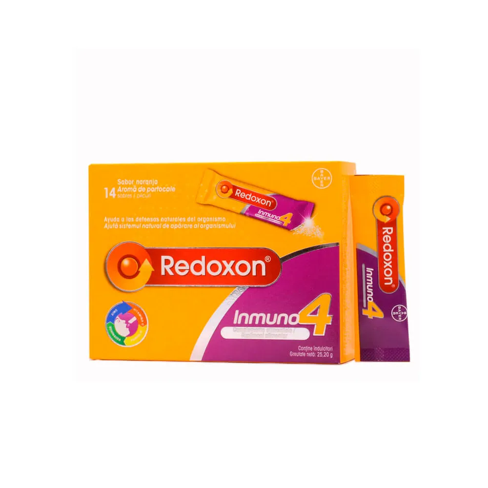 Redoxon Inmuno 4 14 sobres sabor naranja | Bonsanté