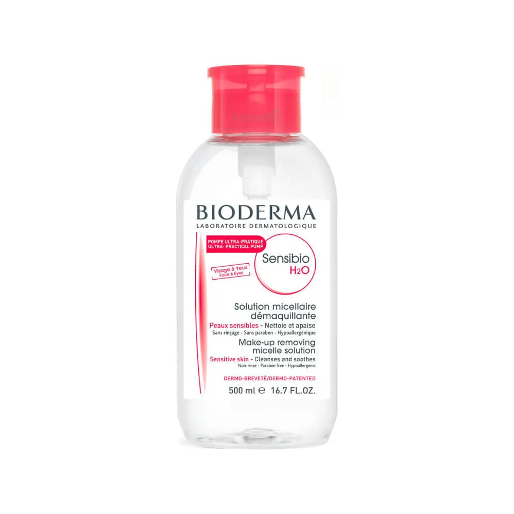 Bioderma Sensibio H2o Solución Micelar Pieles Sensibles Bomba Dosificadora 500 Ml | Bonsanté