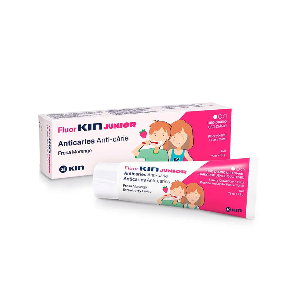 FluorKin Gel Junior Fresa 75Ml | Bonsanté
