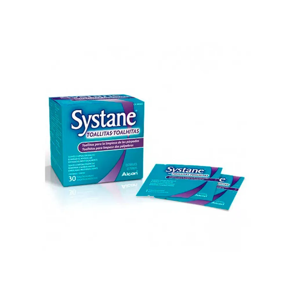 Systane Toallitas Estériles Para Limpieza Ocular 30 Unidades | Bonsanté
