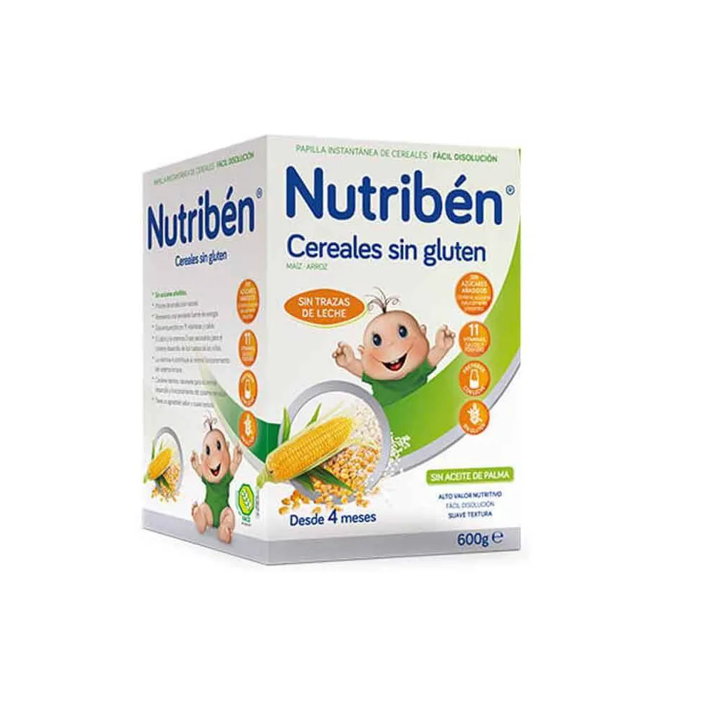 Nutriben Cereales Sin Gluten 600 gr | Bonsanté