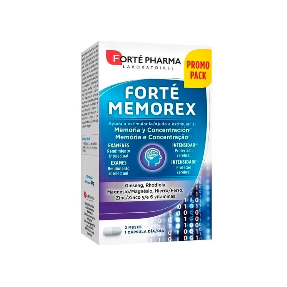 Forte Pharma Forté Memorex 60 Cápsulas | Bonsanté
