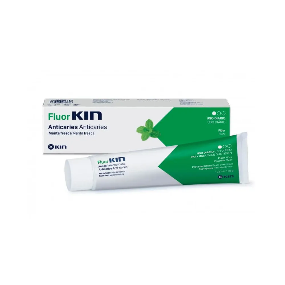 FluorKin Pasta Anticaries Menta 125 ml | Bonsanté