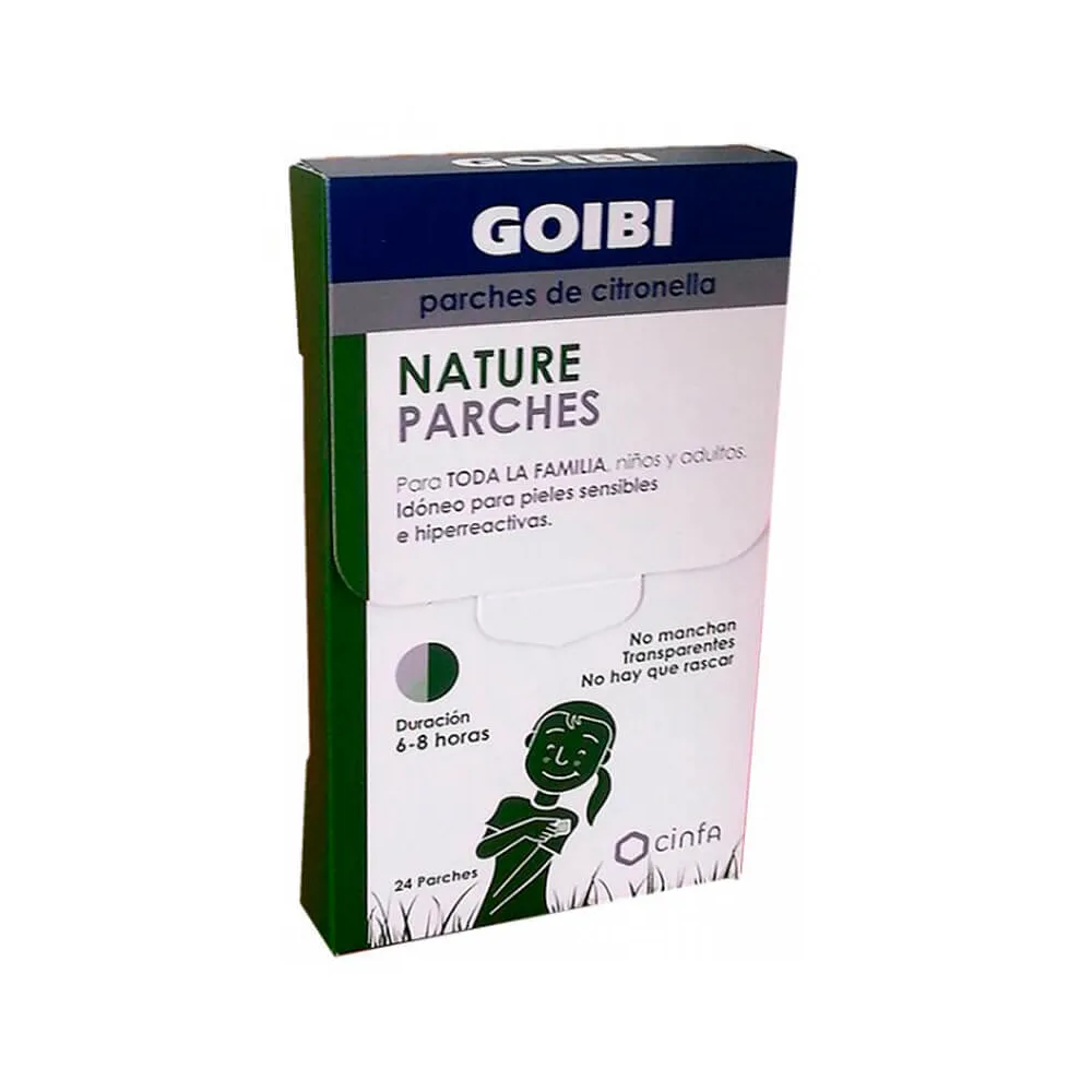 Goibi Nature Parches Citronella 24 uds | Bonsanté