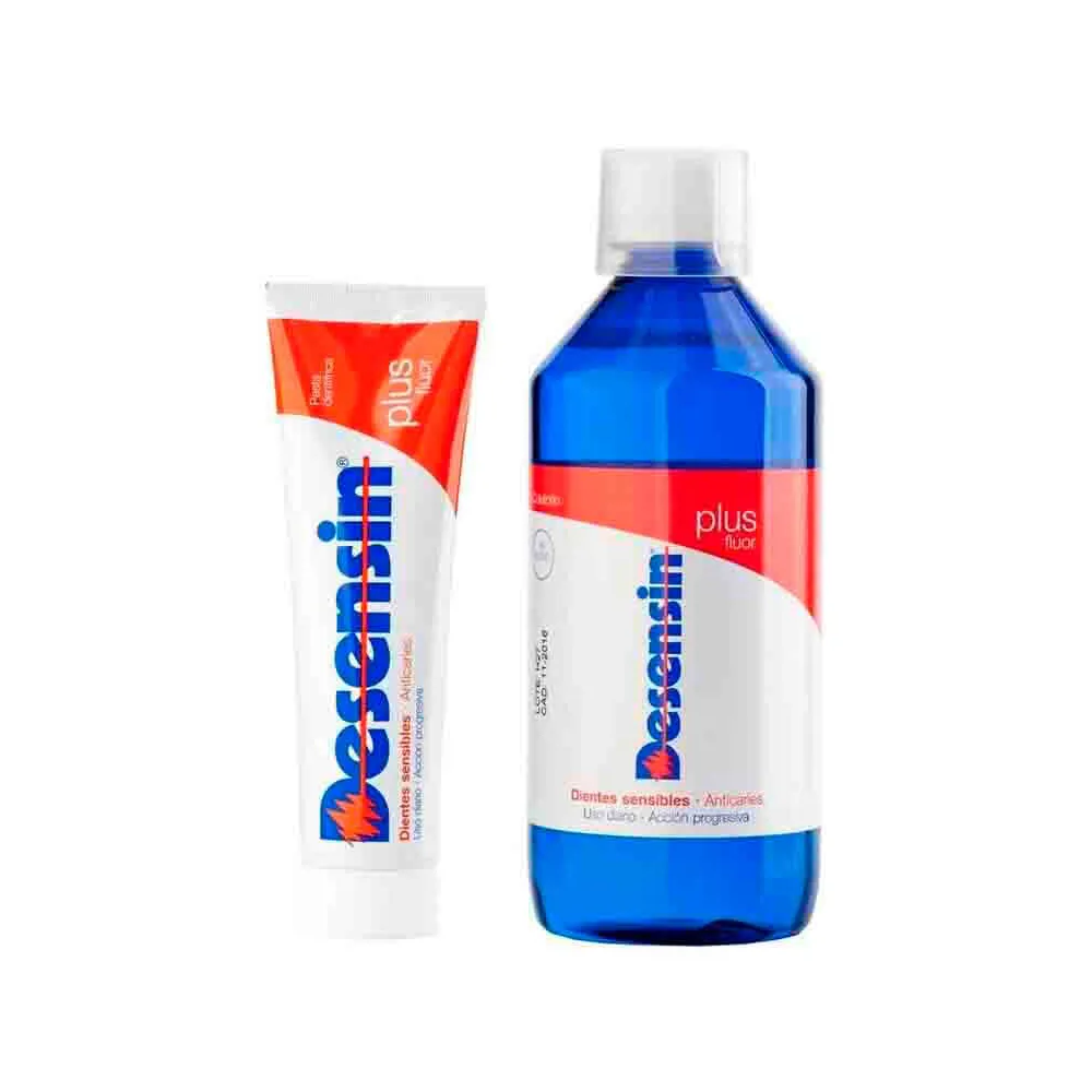 Pack Desensin Plus Pasta 125 ml + Colutorio 500 ml | Bonsanté