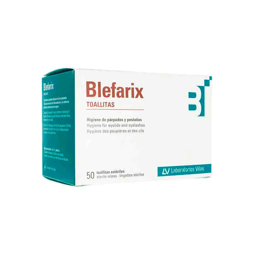 Blefarix Parpados Y Pestañas Toallitas 50 uds | Bonsanté