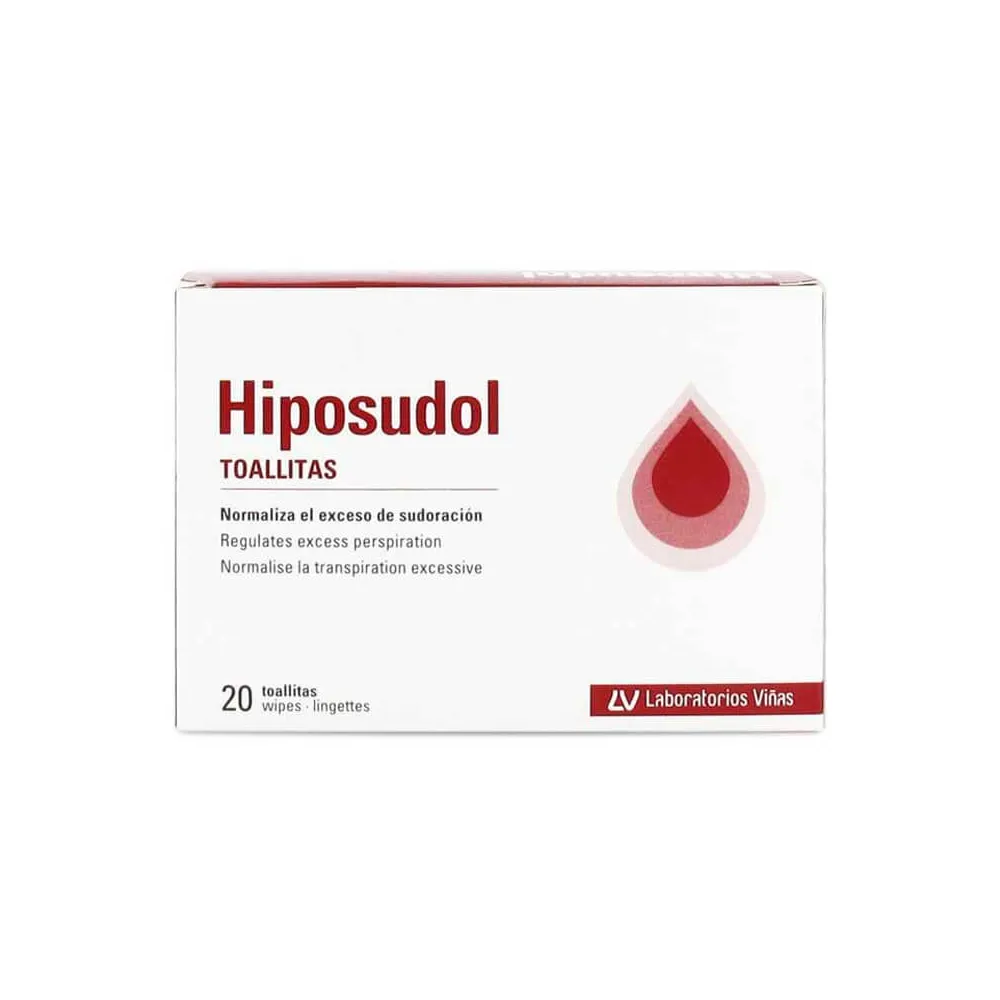 Hiposudol 20 Toallitas | Bonsanté