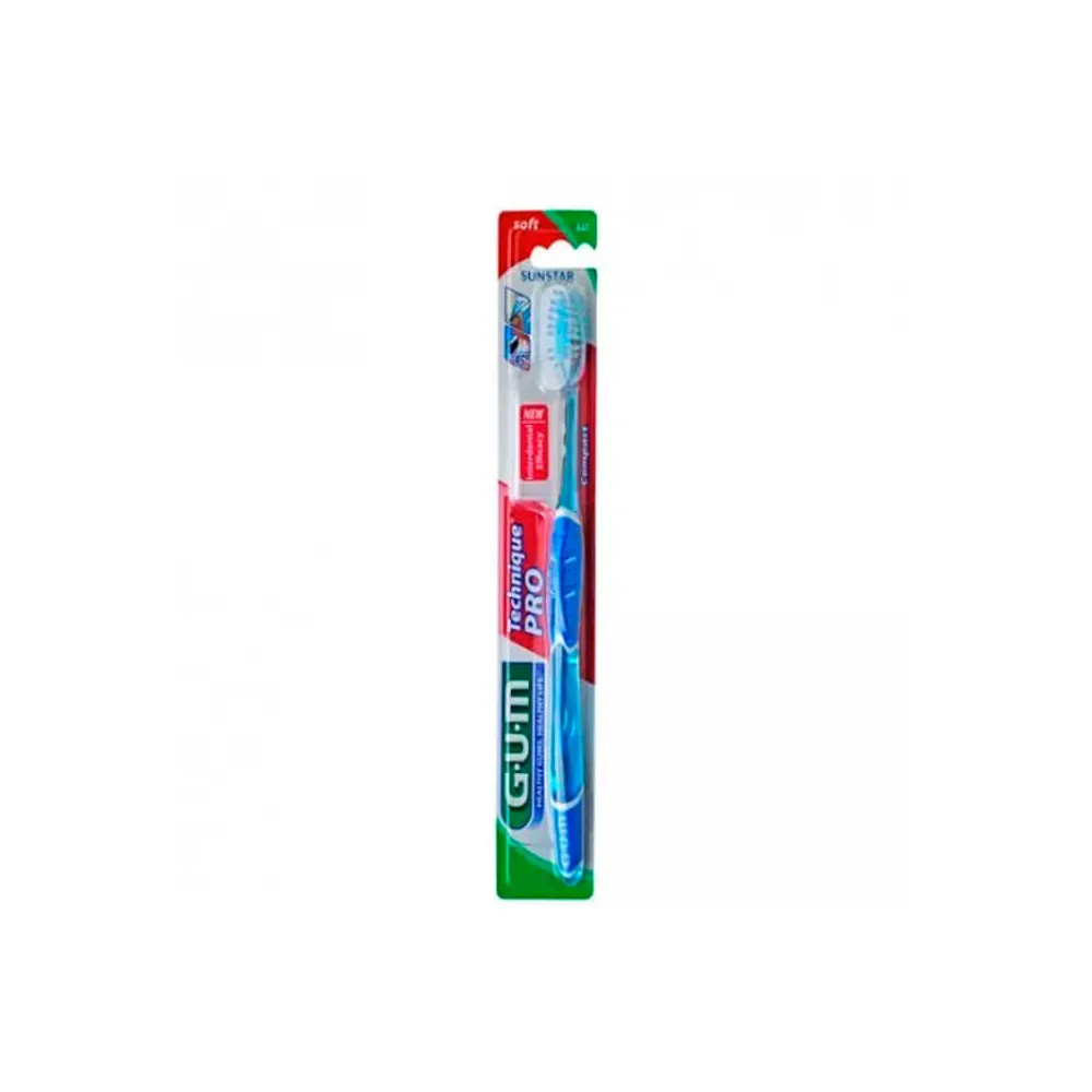 Gum Cepillo de Dientes Technique Pro Compact Suave | Bonsanté